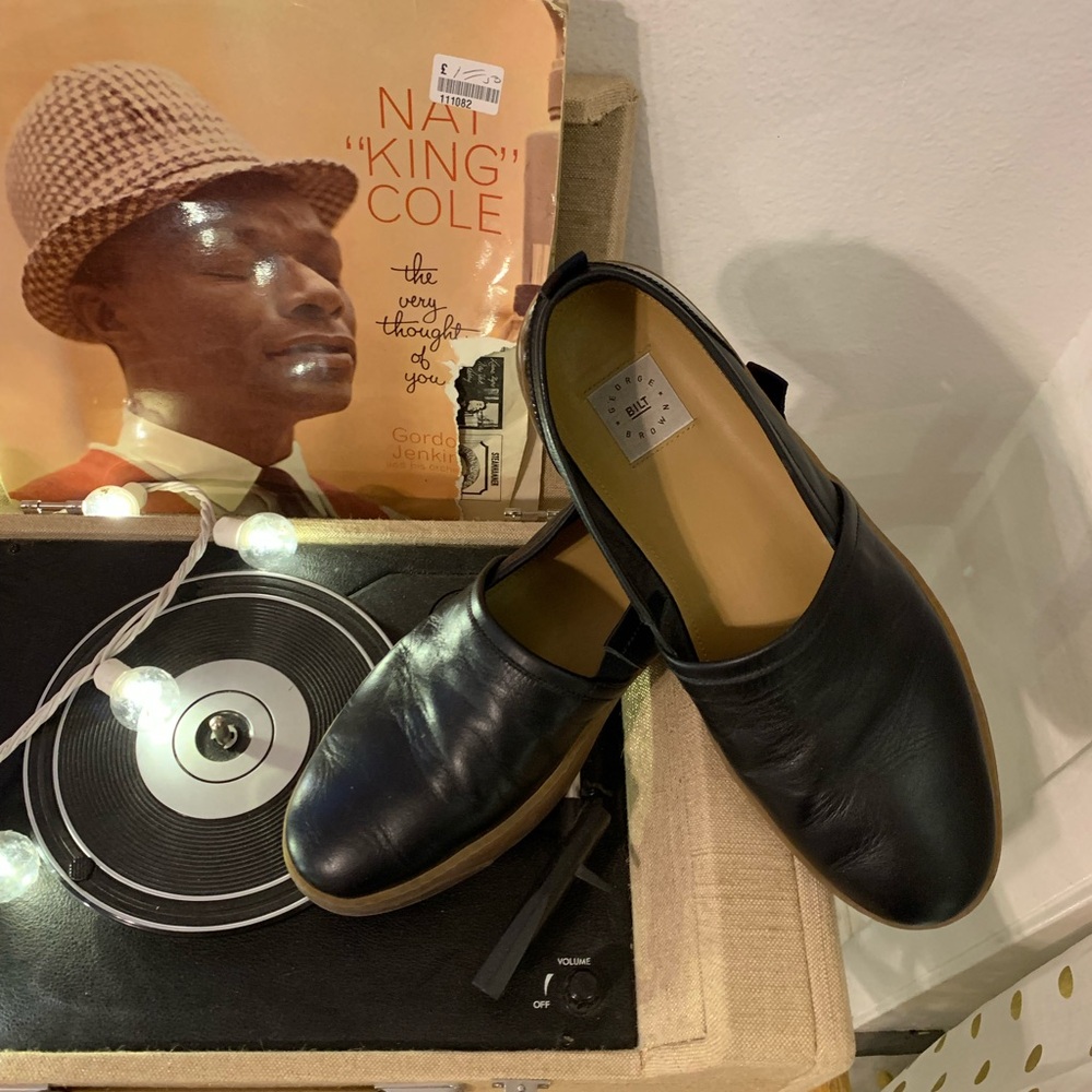 Black Leather Women’s Shoes